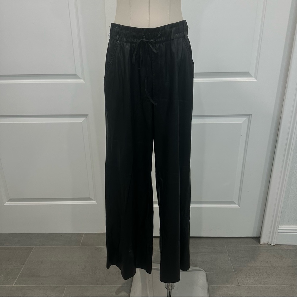 COPY - Good American ~ Wide Leg Leather Pants
